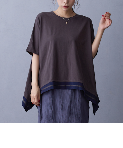 ハンカチヘムTシャツ