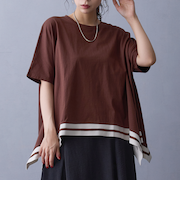 ハンカチヘムTシャツ