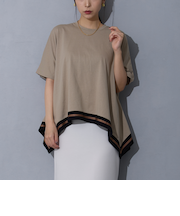 ハンカチヘムTシャツ