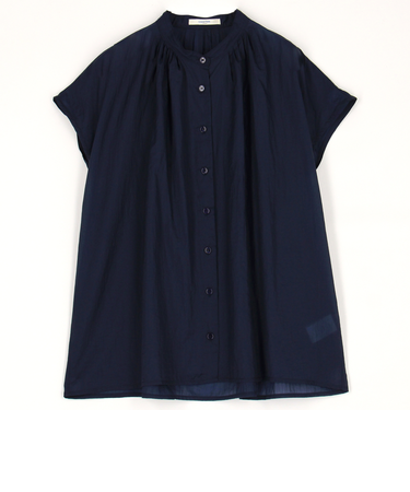 シアー フレンチスリーブシャツ