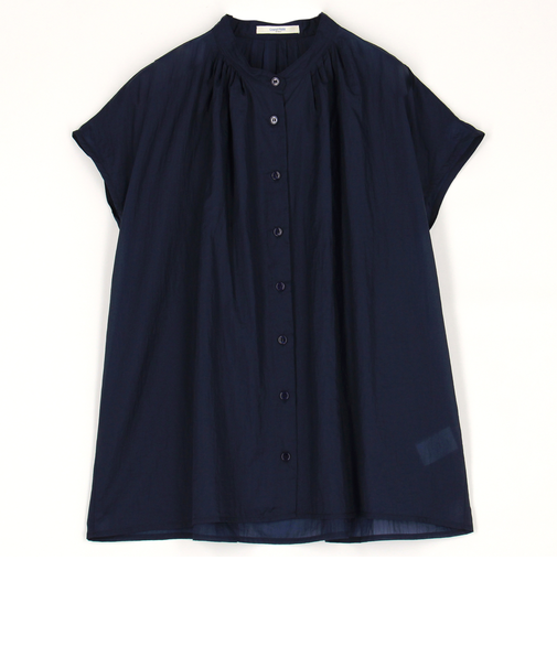 シアー フレンチスリーブシャツ