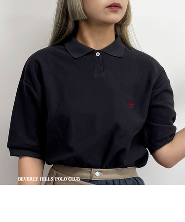 【BEVERLY HILLS POLO CLUB】カノコポロシャツ