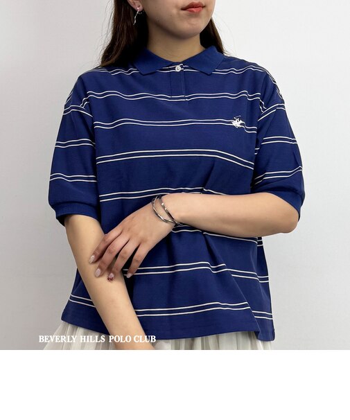 【BEVERLY HILLS POLO CLUB】カノコポロシャツ