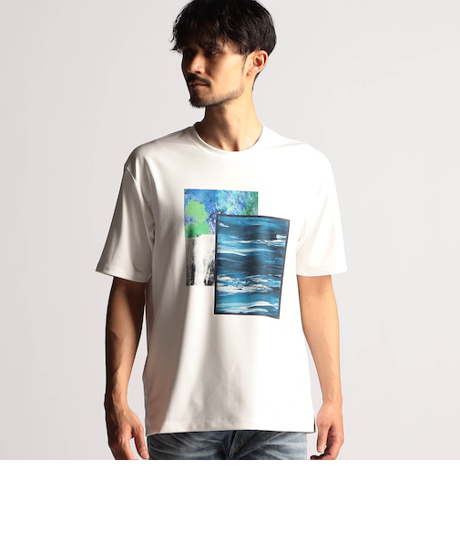 アラカルトプリント半袖Ｔシャツ