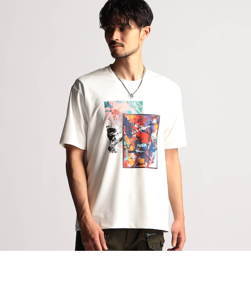 アラカルトプリント半袖Ｔシャツ