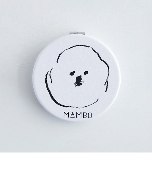【MAMBO】ダブルコンパクトミラー