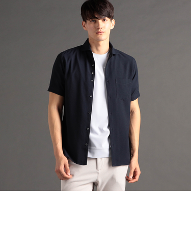 サッカーストライプ ドレスシャツ