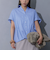 裾タックブラウス