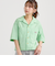 【Dickies】オープンカラークロップドシャツ