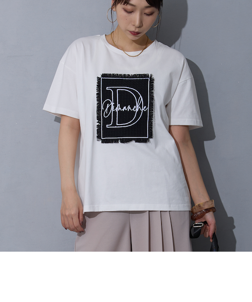 刺繍デザインTシャツ