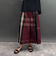 チェックスカート