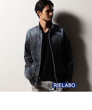【RIELABO】アラカルト ニットライクデニムGシャツ