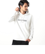 【NICOLE SPORTS】ロゴプリントパーカ