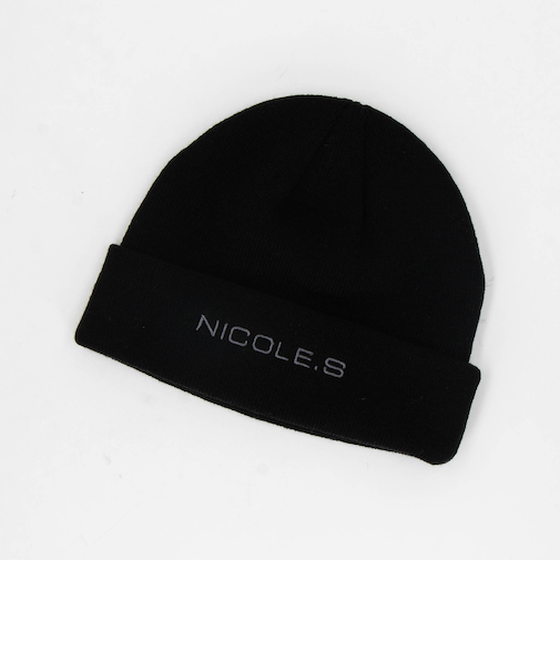 【NICOLE SPORTS】刺繍ロゴニットワッチ