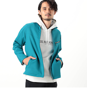 【NICOLE SPORTS】ダンボールニットスタンドブルゾン