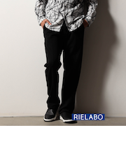 【RIELABO】Wフェイスカノコジャカードパンツ