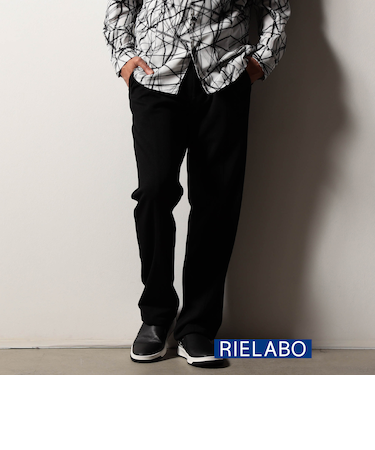 【RIELABO】Wフェイスカノコジャカードパンツ