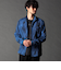 ハイテンションショートスタンドカラーシャツ