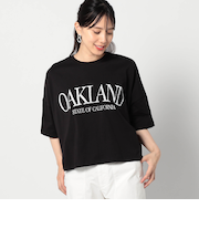 ワイドシルエットBIGロゴTシャツ