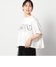 ワイドシルエットBIGロゴTシャツ