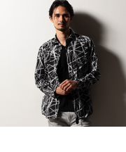 【RIELABO】レイズオブライトプリントシャツ(日本製)