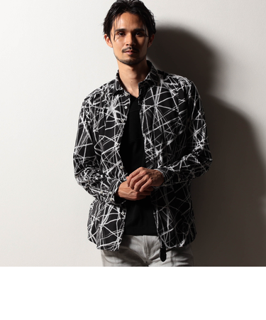 【RIELABO】レイズオブライトプリントシャツ(日本製)