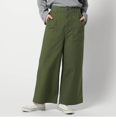 【BROOKLYN OVERALL】ワイドベイカーパンツ