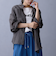 シアーシャツブラウス