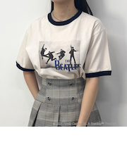 BeatlesツアープリントTシャツ