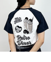 ダイナー刺繍Tシャツ