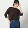 【日本製】デラヴェ長袖Tシャツ　ボーダーシーズンカラー