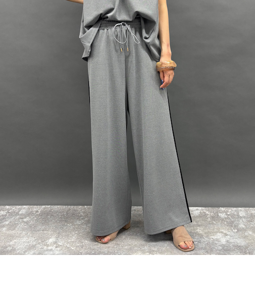 杢ジャガードパンツ