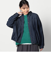 【BROOKLYN OVERALL 】ドロスト仕様　ブルゾンライクシャツ