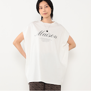 フロントロゴチュニック丈ビッグTシャツ