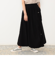 ウエストゴムアシメトリーバルーンスカート