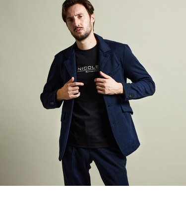 ラッセルジャカードボンディングジャケット