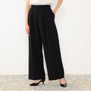 ツータックストレートパンツ