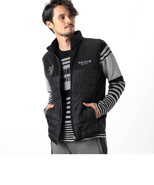【NICOLE SPORTS】Admiral別注パテッドベスト