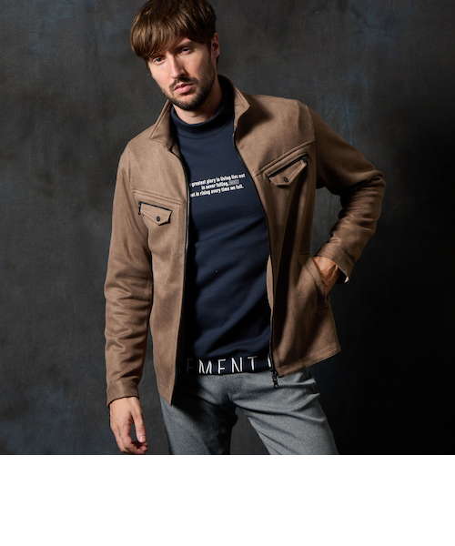 ニコル/メンズのライダースジャケットの通販｜&mall（アンドモール