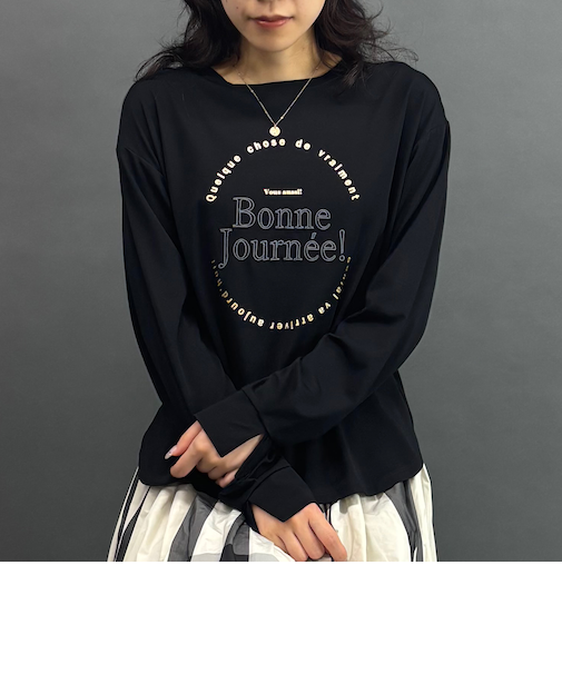 ロゴロングTシャツ