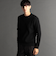 ダイヤジャカード クルーネックニット