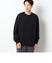 NANGA(ナンガ)別注バックプリントドローコードロングスリーブTシャツ