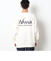 NANGA(ナンガ）別注バックプリントスウェット