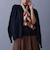 レイヤードニットプルオーバー