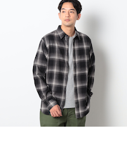BROOKLYN OVERALL＜ブルックリンオーバーオール＞USAコットンオンブレチャックシャツ