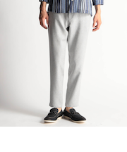 メランジウーステッドイージーパンツ