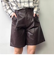 ハイウエストハーフパンツ