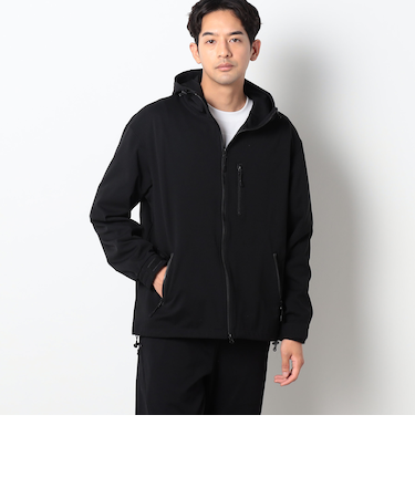 圧縮マイクロカノコジップパーカー