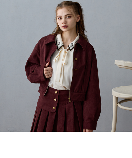 ガンフラップブルゾン｜ニコルの通販｜&mall（アンドモール）三井