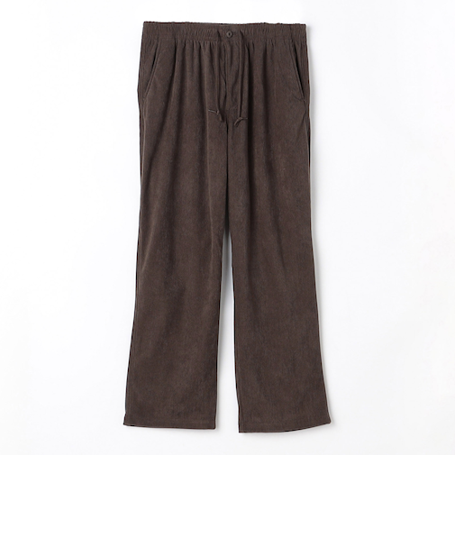 BROOKLYN OVERALL＜ブルックリンオーバーオール＞ポリコールワイドパンツ